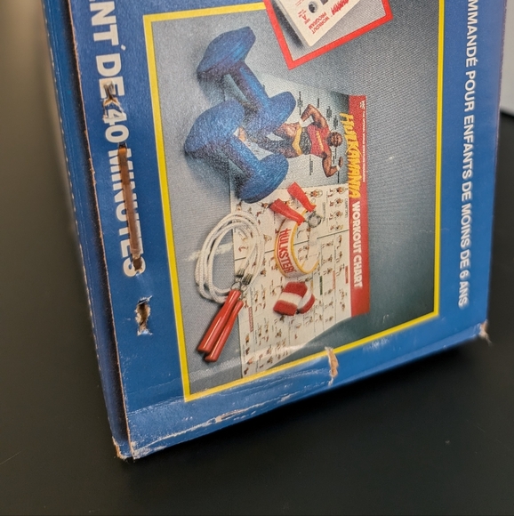 Vtg 1985 WWF Hulk Hogan's Hulkamania Deluxe Workout Set Brand New/Sealed. LJN - Picture 13 of 17
